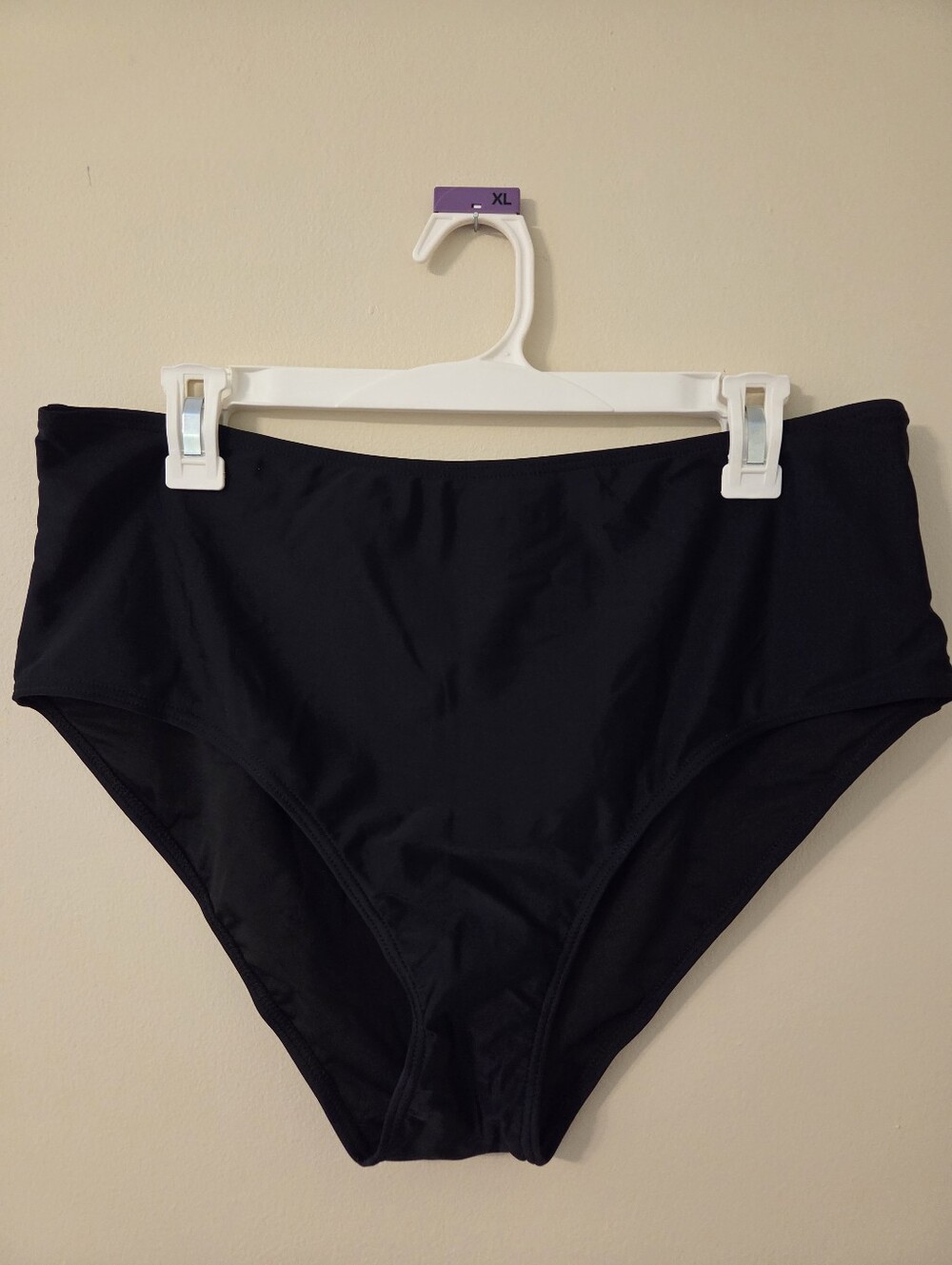 Full Coverage High Cut Brief Swim Bottoms